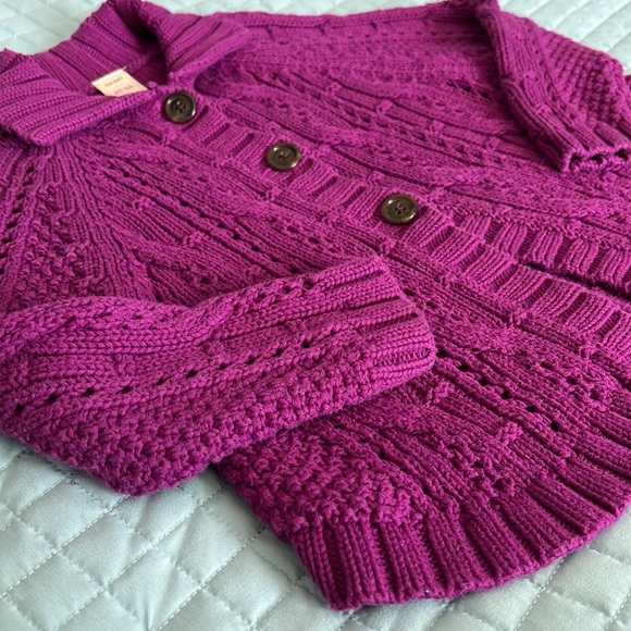 Girls Old Navy Cardigan (Sz: 4T) - Picture 4 of 7